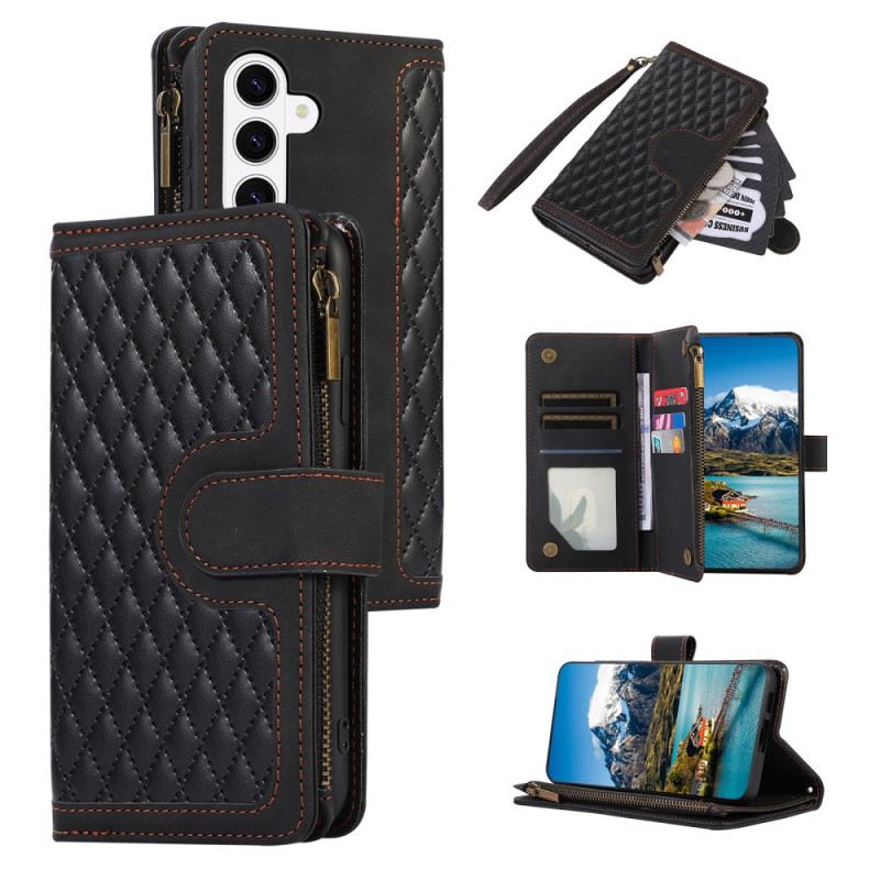 Lederhüllen Für Samsung Galaxy S26 Geldbörse Mit 9 Kartenfächern