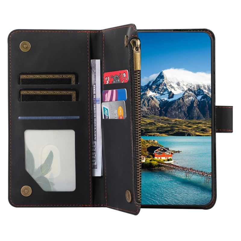 Lederhüllen Für Samsung Galaxy S26 Geldbörse Mit 9 Kartenfächern