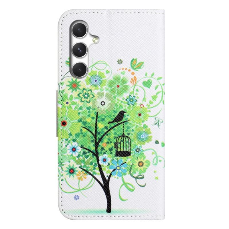 Lederhüllen Für Samsung Galaxy S26 Grüner Baum