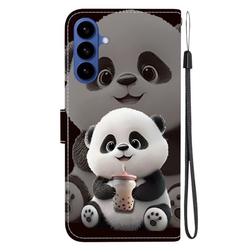 Lederhüllen Für Samsung Galaxy S26 Kleiner Panda