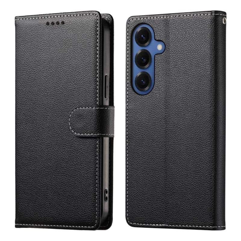 Lederhüllen Für Samsung Galaxy S26 Litschi-textur