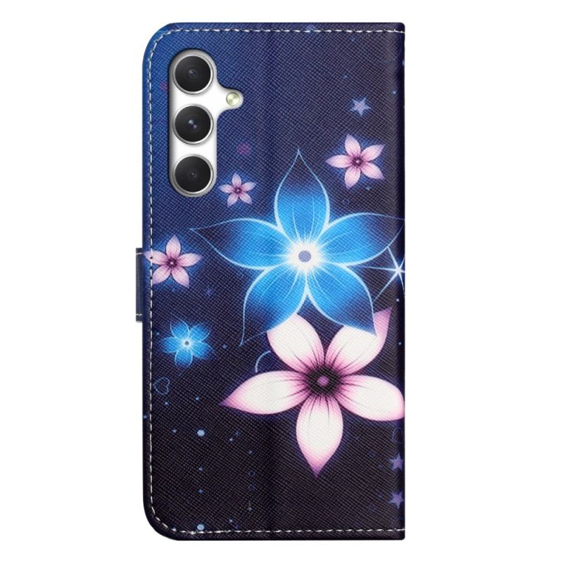 Lederhüllen Für Samsung Galaxy S26 Mondblumen