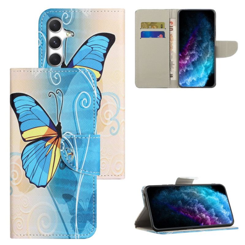 Lederhüllen Für Samsung Galaxy S26 Schmetterling