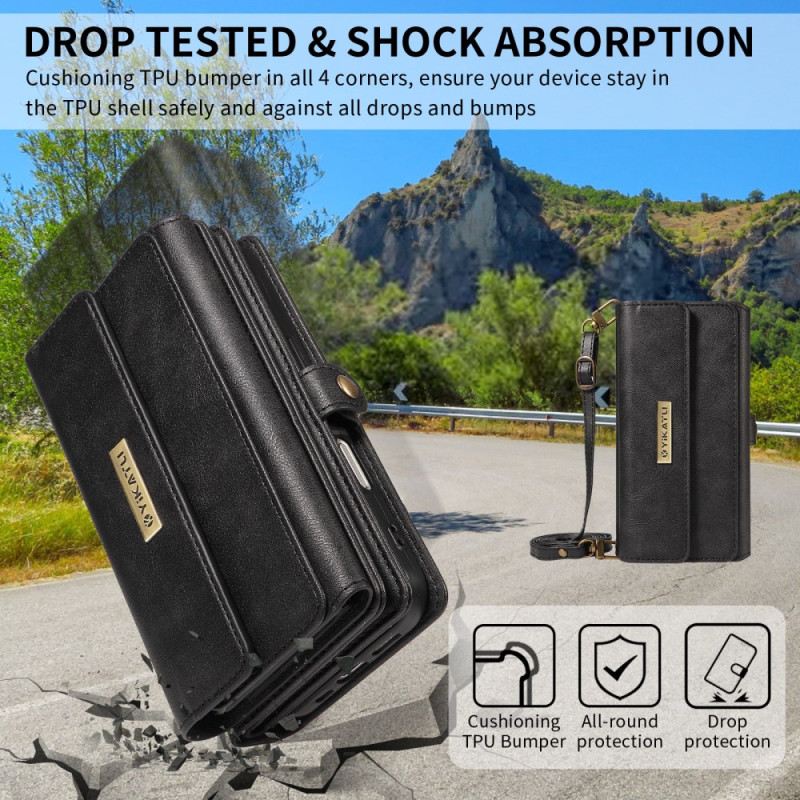 Lederhüllen Für Samsung Galaxy S26 Vintage-design Von Yikatu