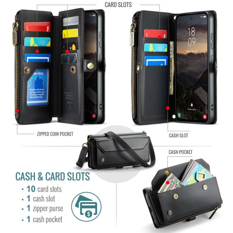 Lederhüllen Samsung Galaxy S26 Caseme Wallet