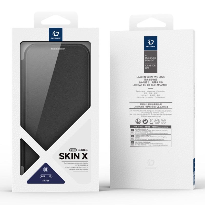 Lederhüllen Samsung Galaxy S26 Handyhülle Dux Ducis Skin X Pro