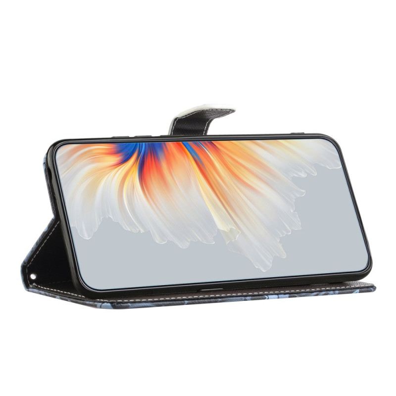 Lederhüllen Samsung Galaxy S26 Handyhülle Eleganter Leopard