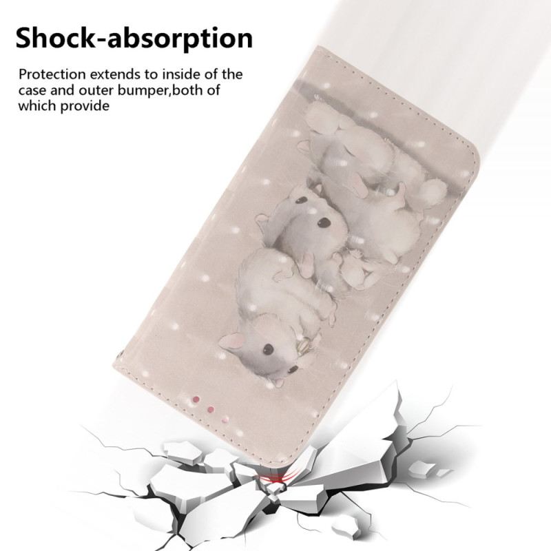 Lederhüllen Samsung Galaxy S26 Handyhülle Hamster-lanyard
