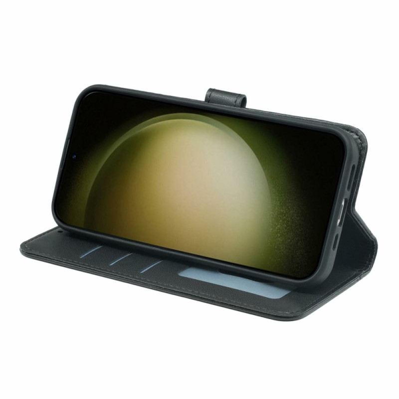 Lederhüllen Samsung Galaxy S26 Handyhülle Magnetverschluss Und Handschlaufe