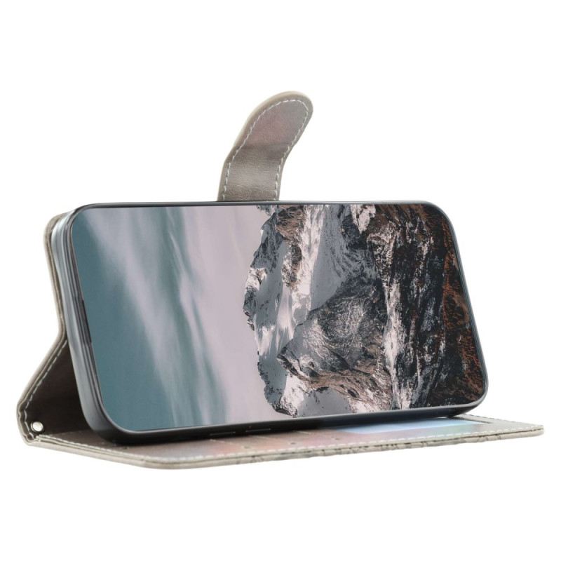 Lederhüllen Samsung Galaxy S26 Handyhülle Mandala Und Strasssteine