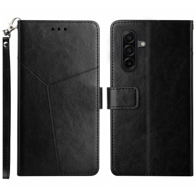 Lederhüllen Samsung Galaxy S26 Handyhülle Y-design Mit Riemen