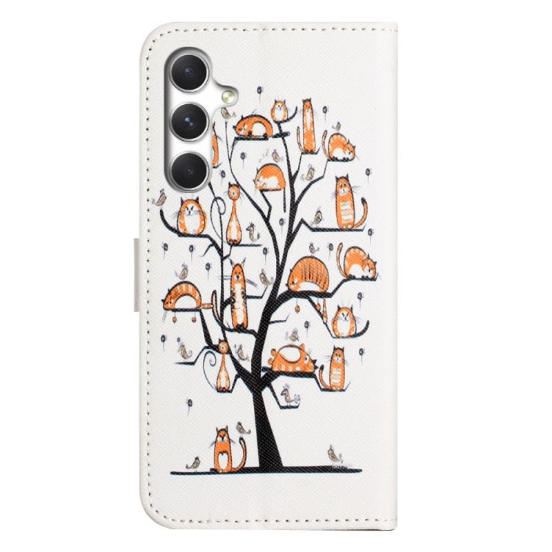 Lederhüllen Samsung Galaxy S26 Katzen Und Baum