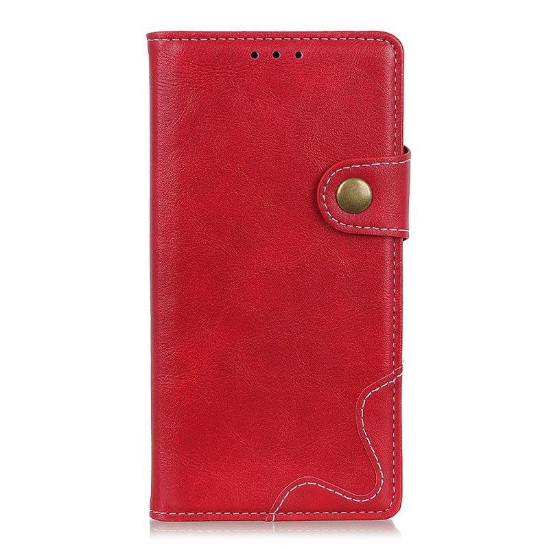 Lederhüllen Für Xiaomi 12 / 12X Künstlerisch Und Nähte