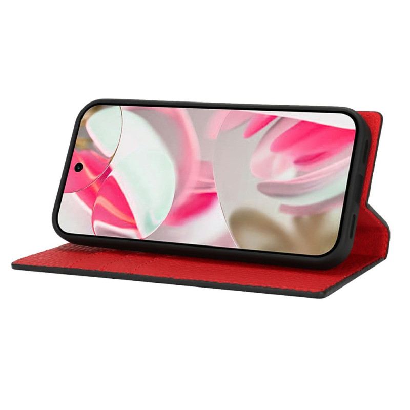 Flip Case Google Pixel 10 / 10 Pro Lederriemen Mit Struktur