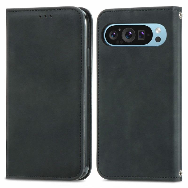 Flip Case Google Pixel 10 / 10 Pro Wildlederoptik