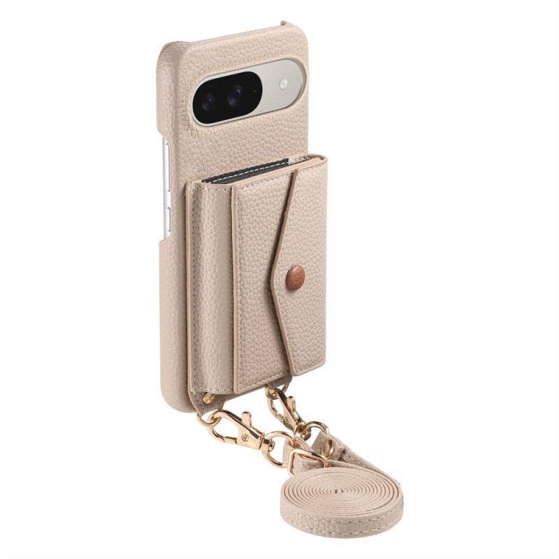 Hülle Für Google Pixel 10 / 10 Pro 9-spiegel-kartenhalter Und Schultergurt