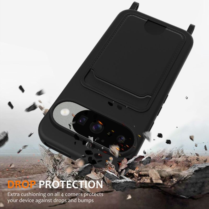 Hülle Für Google Pixel 10 / 10 Pro Silikon-kartenhalter