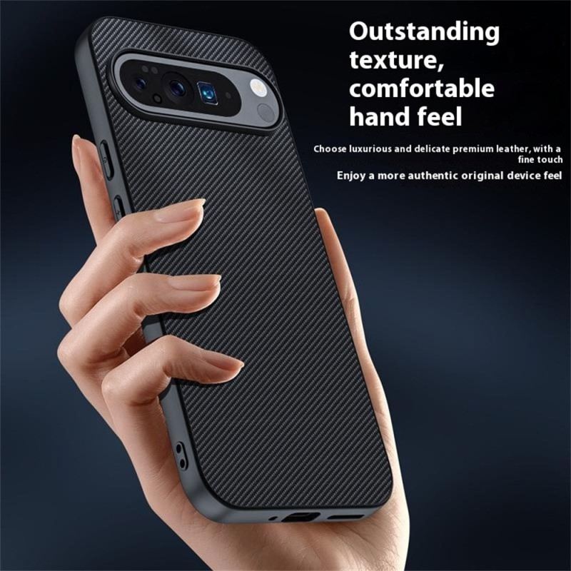 Hülle Google Pixel 10 / 10 Pro Carbonfaser-textur