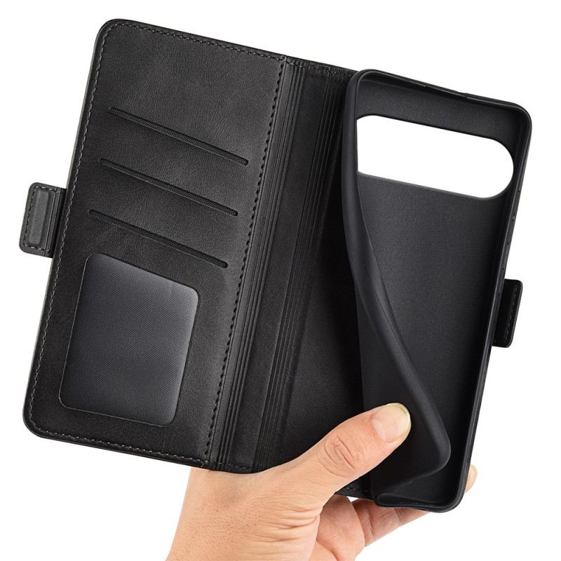 Lederhüllen Google Pixel 10 / 10 Pro Doppelverschluss