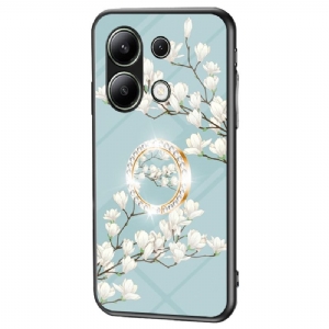 Hülle Xiaomi Redmi Note 13 4g Handyhülle Floraler Ringhalter