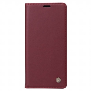 Flip Case Für Xiaomi Redmi Note 14 Pro 5g Yikatu Kunstleder