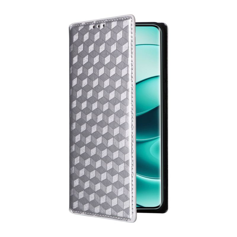 Flip Case Xiaomi Redmi Note 14 Pro 5g Glänzendes 3d-muster