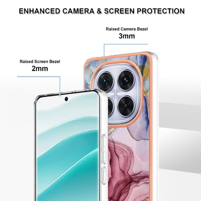 Hülle Für Xiaomi Redmi Note 14 Pro 5g Marmor-optik