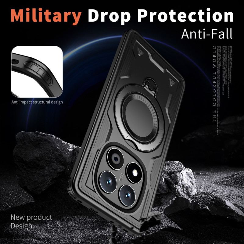 Hülle Xiaomi Redmi Note 14 Pro 5g Drehbarer Ständer Und Magsafe-kompatibilität