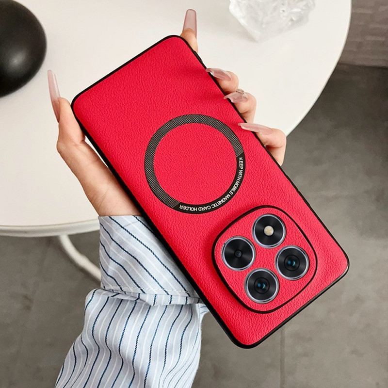 Hülle Xiaomi Redmi Note 14 Pro 5g Handyhülle Magsafe-kompatible Lederoptik