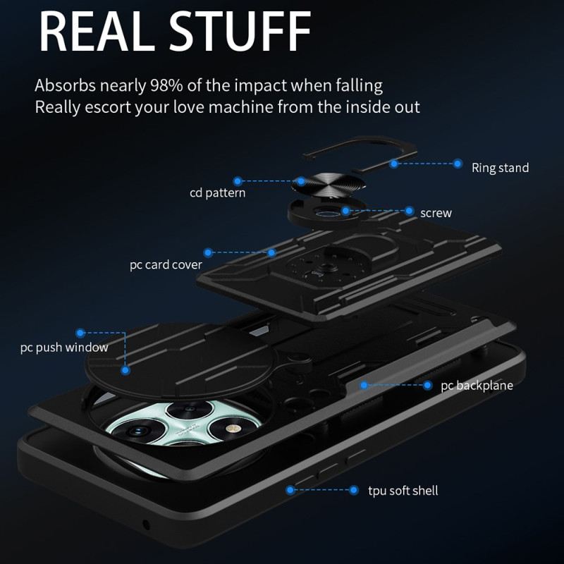 Hülle Xiaomi Redmi Note 14 Pro 5g Handyhülle Schiebe-kameraabdeckung Und Ständer