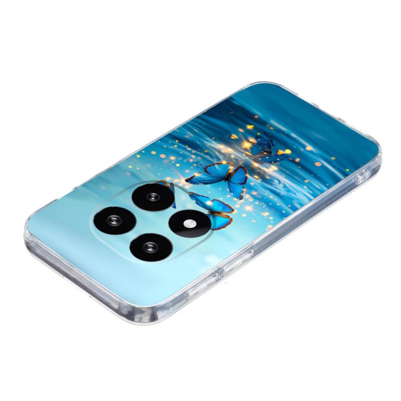 Hülle Xiaomi Redmi Note 14 Pro 5g Handyhülle Schmetterlinge Auf Dem Wasser