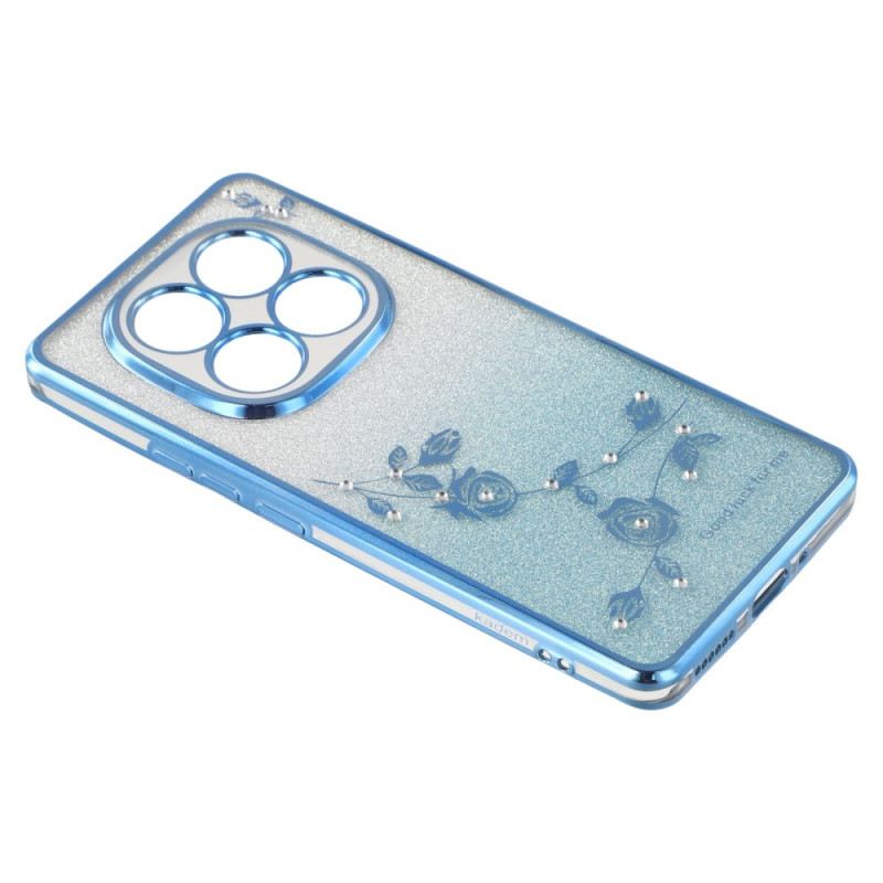 Hülle Xiaomi Redmi Note 14 Pro 5g Kadem Pailletten Und Bänder