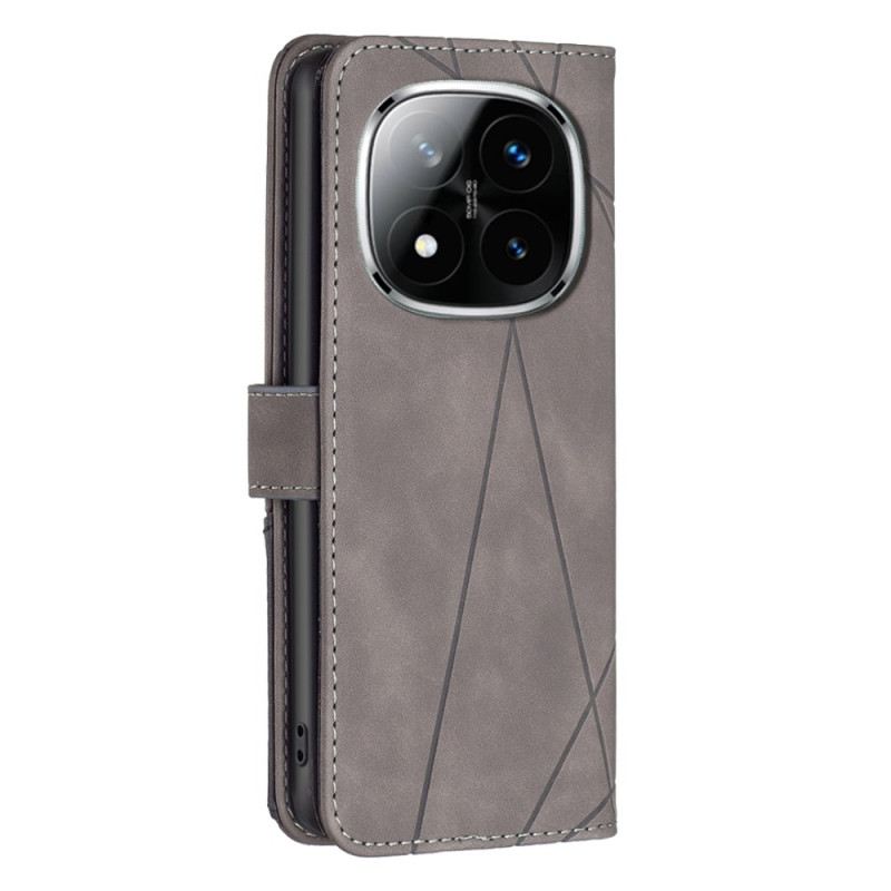 Lederhüllen Für Xiaomi Redmi Note 14 Pro 5g Binfen Color Geometrisch