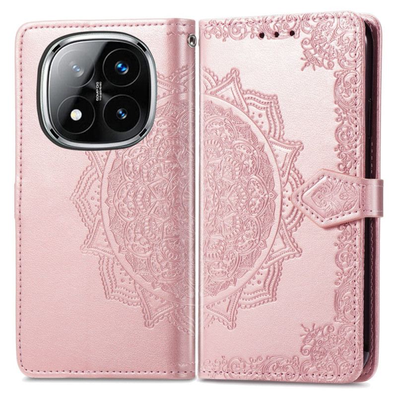 Lederhüllen Xiaomi Redmi Note 14 Pro 5g Barockes Mandala
