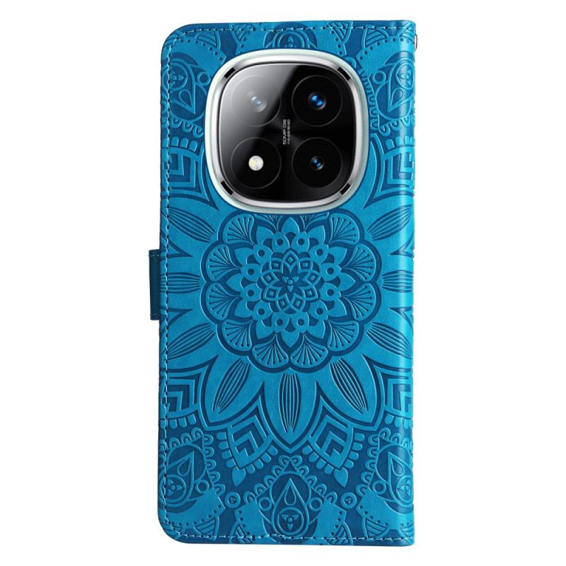Lederhüllen Xiaomi Redmi Note 14 Pro 5g Flamboyantes Mandala