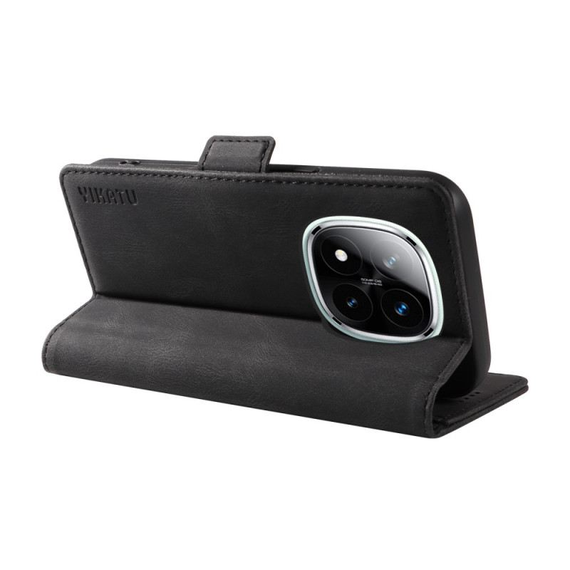 Lederhüllen Xiaomi Redmi Note 14 Pro 5g Handyhülle Ykatu-wildleder-effekt