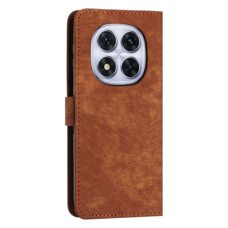 Lederhüllen Xiaomi Redmi Note 14 Pro 5g Liniendesign