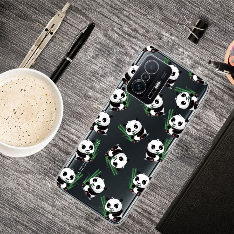 Handyhülle Für Xiaomi 11T / 11T Pro Glückliche Pandas