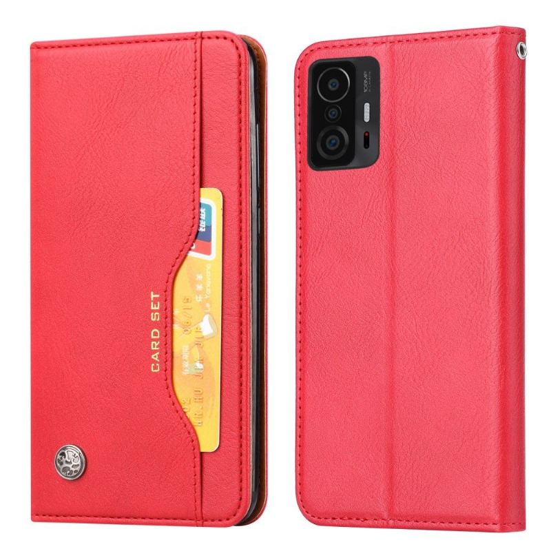 Lederhüllen Für Xiaomi 11T / 11T Pro Standetui Lederoptik