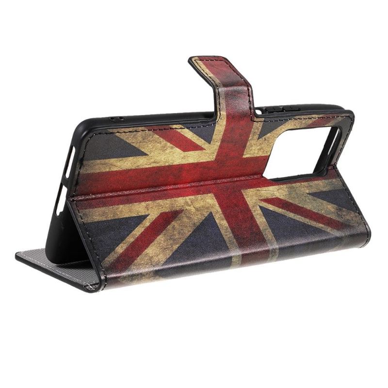 Lederhüllen Für Xiaomi 11T / 11T Pro Vintage Englische Flagge
