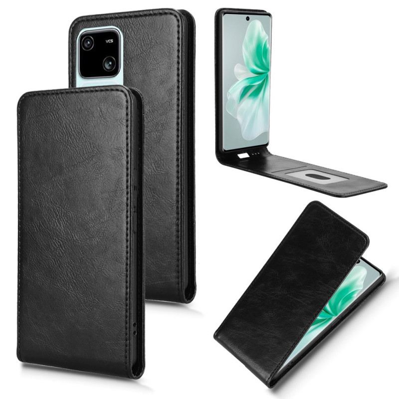 Lederhüllen Vivo V30 5g Vertikal Klappbar
