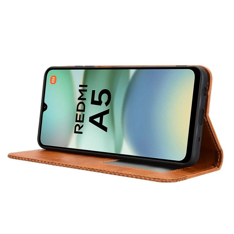 Flip Case Für Poco C71 Vintage-bordüre