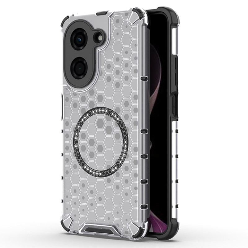 Hülle Für Poco C71 Magsafe-kompatibles Wabenmuster