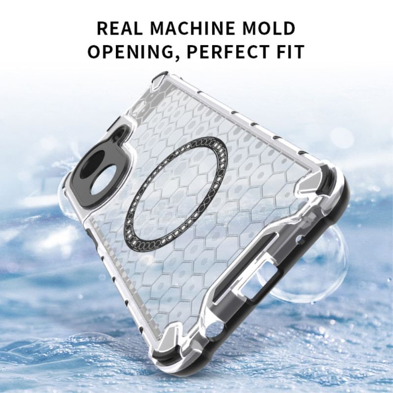 Hülle Für Poco C71 Magsafe-kompatibles Wabenmuster