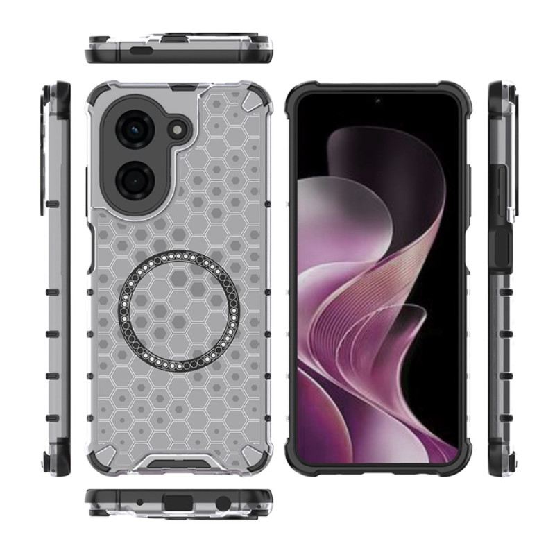 Hülle Für Poco C71 Magsafe-kompatibles Wabenmuster