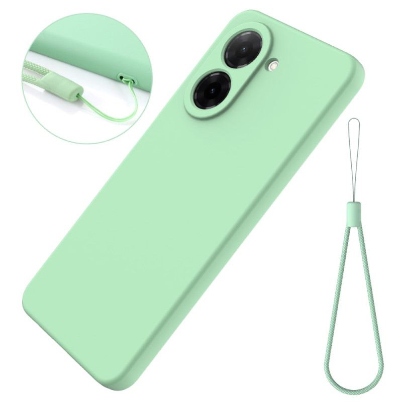 Hülle Poco C71 Flüssigsilikon Mit Trageband