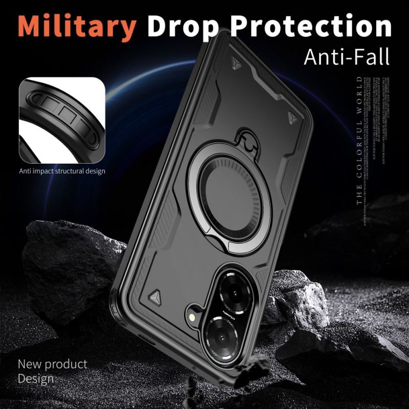 Hülle Poco C71 Magsafe-kompatibel Mit Schutz Nach Militärstandard Und Ständer