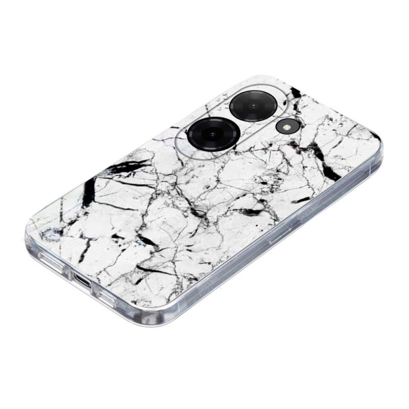 Hülle Poco C71 Marmormuster