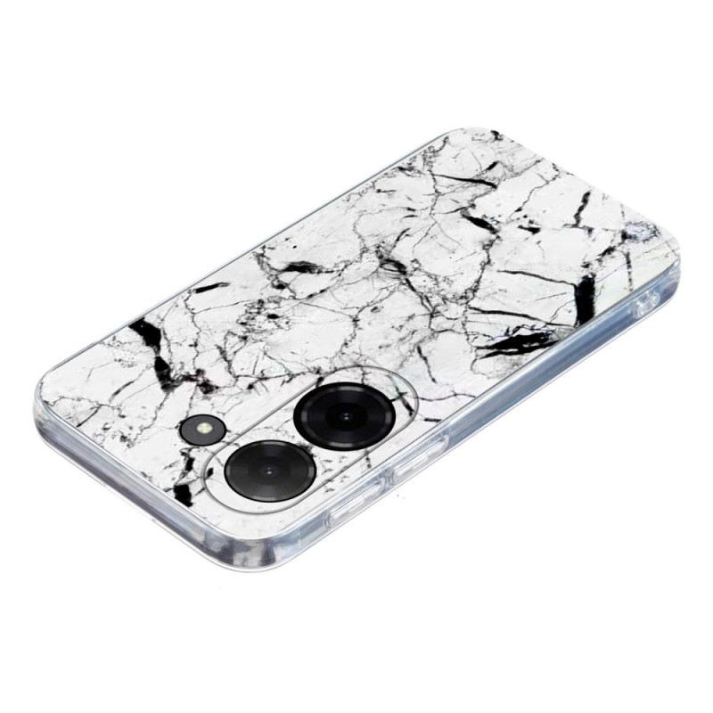 Hülle Poco C71 Marmormuster