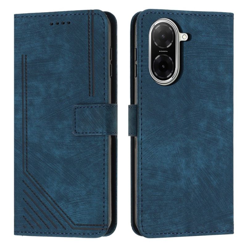 Lederhüllen Für Poco C71 Retro-design